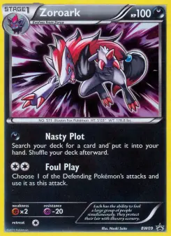 Pokémon-Karte Zoroark BW09