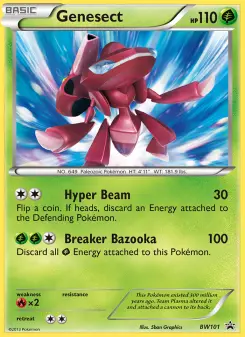 Pokémon-Karte Genesect BW101