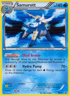 Pokémon-Karte Admurai BW22