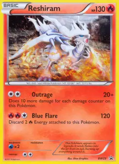 Pokémon-Karte Reshiram BW23