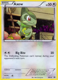Pokémon-Karte Milza BW26