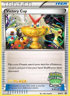 Pokémon-Karte Victory Cup BW31