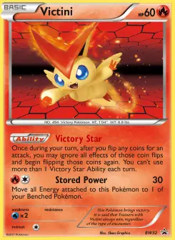 Pokémon-Karte Victini BW32
