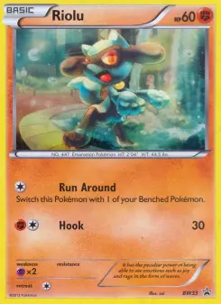 Pokémon-Karte Riolu BW33