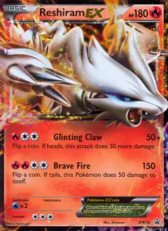 Pokémon-Karte Reshiram-EX BW36