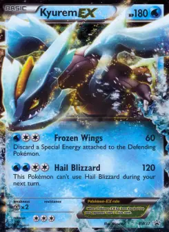 Pokémon-Karte Kyurem-EX BW37