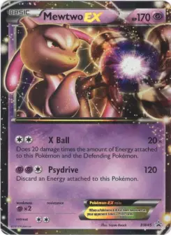 Pokémon-Karte Mewtu-EX BW45