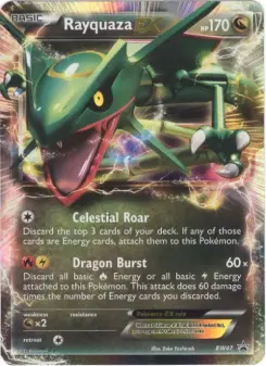 Pokémon-Karte Rayquaza-EX BW47