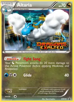 Pokémon-Karte Altaria BW48