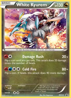 Pokémon-Karte Weißes Kyurem BW59