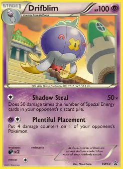 Pokémon-Karte Drifzepeli BW64
