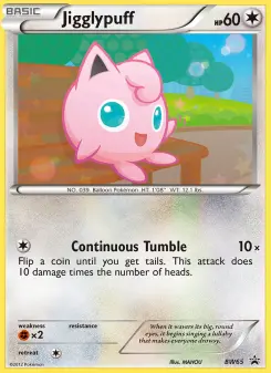 Pokémon-Karte Pummeluff BW65