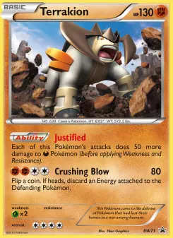 Pokémon-Karte Terrakium BW71