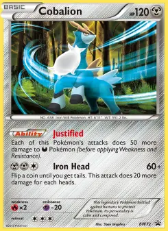 Pokémon-Karte Kobalium BW72