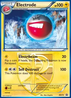 Pokémon-Karte Lektrobal BW76