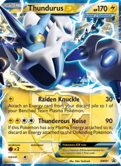 Pokémon-Karte Voltolos-EX BW81