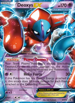 Pokémon-Karte Deoxys-EX BW82