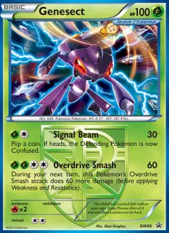 Pokémon-Karte Genesect BW86