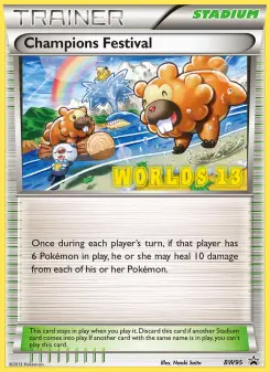 Pokémon-Karte Festival der Champions BW95