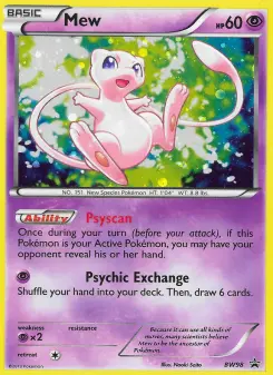 Pokémon-Karte Mew BW98