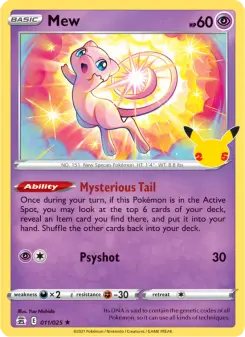 Pokémon-Karte Mew 011/025