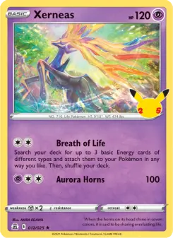Pokémon-Karte Xerneas 012/025