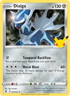 Pokémon-Karte Dialga 020/025