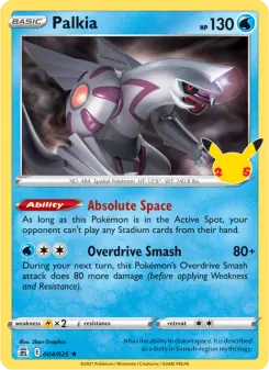 Pokémon-Karte Palkia 004/025