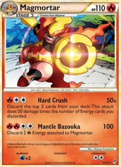Pokémon-Karte Magmortar 016/095