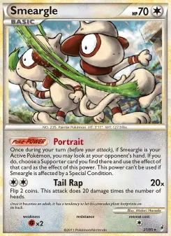 Pokémon-Karte Smeargle 021/095