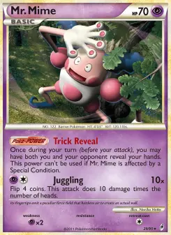Pokémon-Karte Mr. Mime 029/095