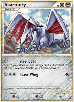 Pokémon-Karte Skarmory 031/095