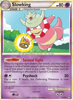 Pokémon-Karte Slowking 032/095
