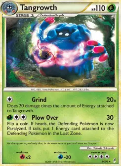 Pokémon-Karte Tangrowth 034/095