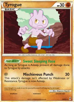Pokémon-Karte Tyrogue 036/095