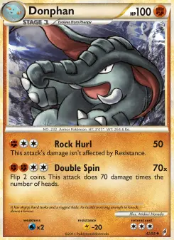 Pokémon-Karte Donphan 042/095