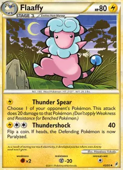 Pokémon-Karte Flaaffy 043/095