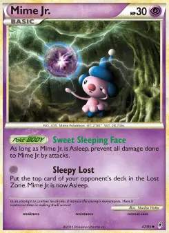 Pokémon-Karte Mime Jr. 047/095