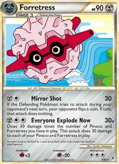 Pokémon-Karte Forretress 005/095