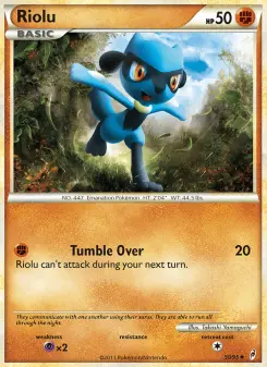 Pokémon-Karte Riolu 050/095