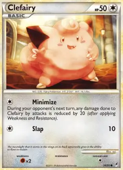 Pokémon-Karte Clefairy 054/095