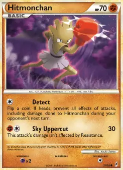 Pokémon-Karte Hitmonchan 057/095