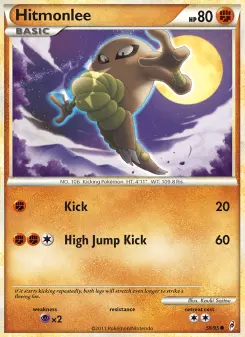 Pokémon-Karte Hitmonlee 058/095