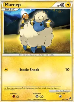 Pokémon-Karte Mareep 063/095