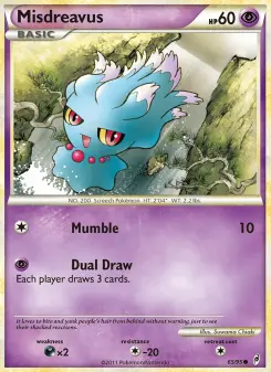 Pokémon-Karte Misdreavus 065/095