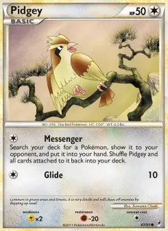 Pokémon-Karte Pidgey 067/095