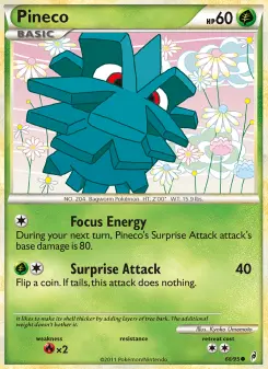 Pokémon-Karte Pineco 068/095