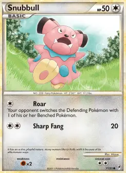 Pokémon-Karte Snubbull 071/095