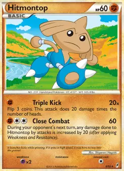 Pokémon-Karte Hitmontop 008/095