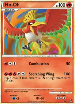 Pokémon-Karte Ho-Oh 009/095